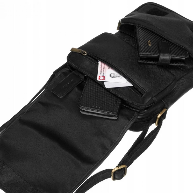 Peterson Valódi bőr Válltáska