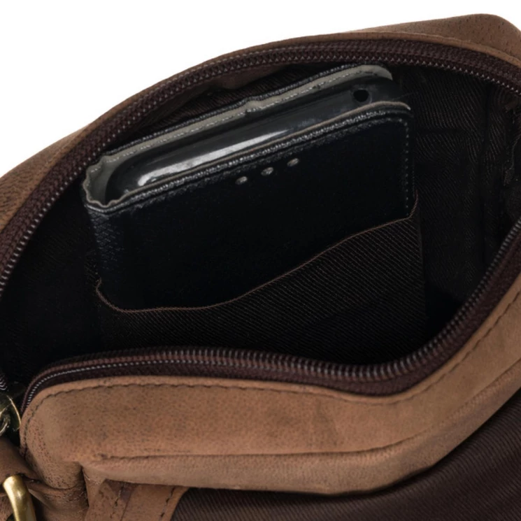 Peterson Valódi bőr Válltáska