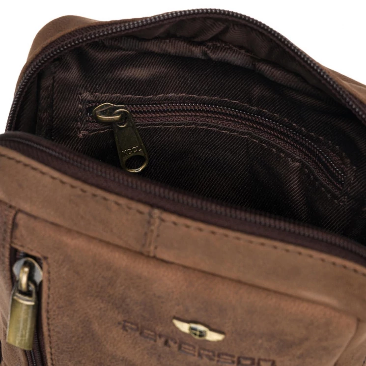 Peterson Valódi bőr Válltáska