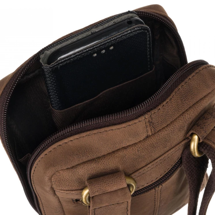 Peterson Valódi bőr Válltáska