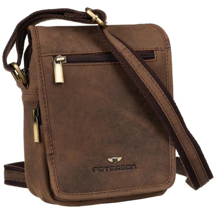  Valódi bőr Válltáska