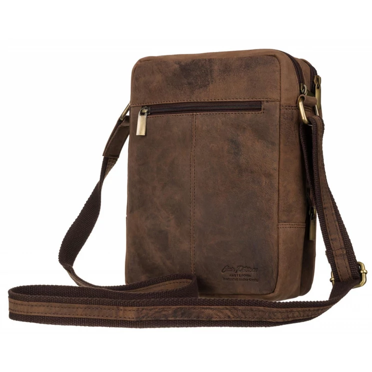 Peterson Valódi bőr Válltáska