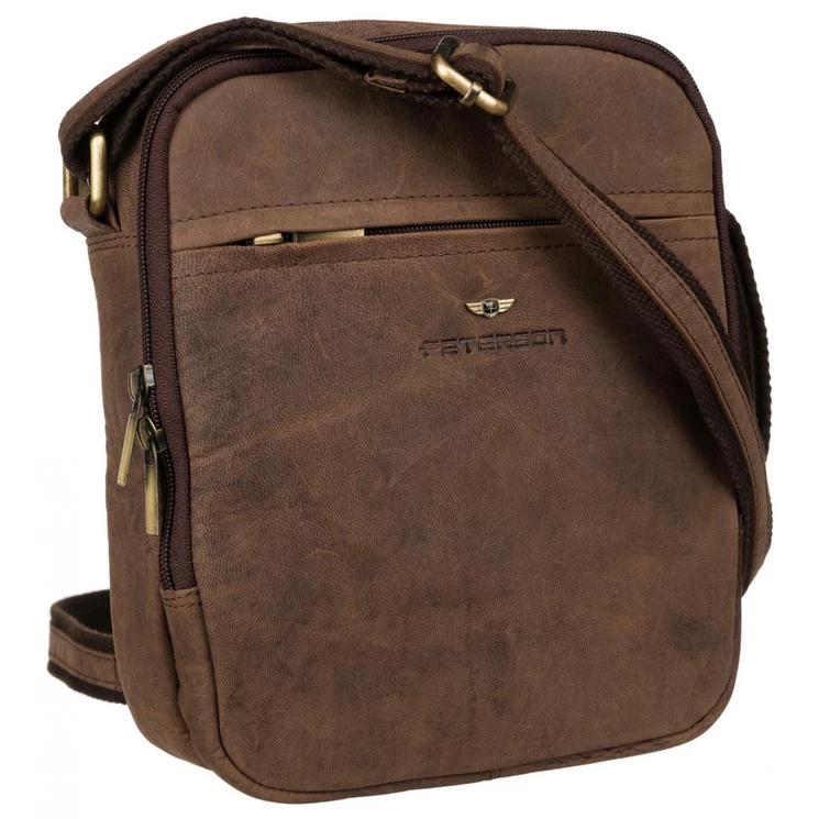 Peterson Valódi bőr Válltáska