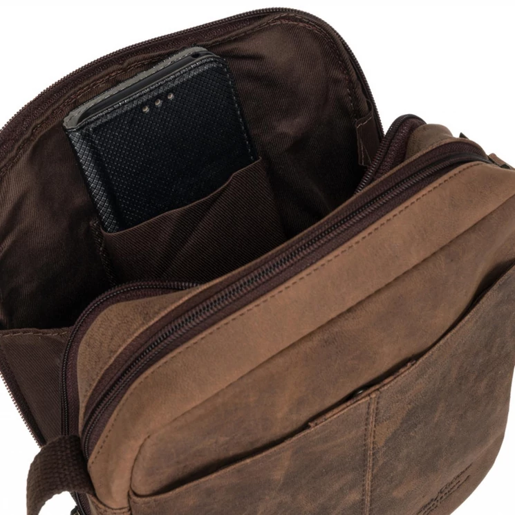 Peterson Valódi bőr Válltáska