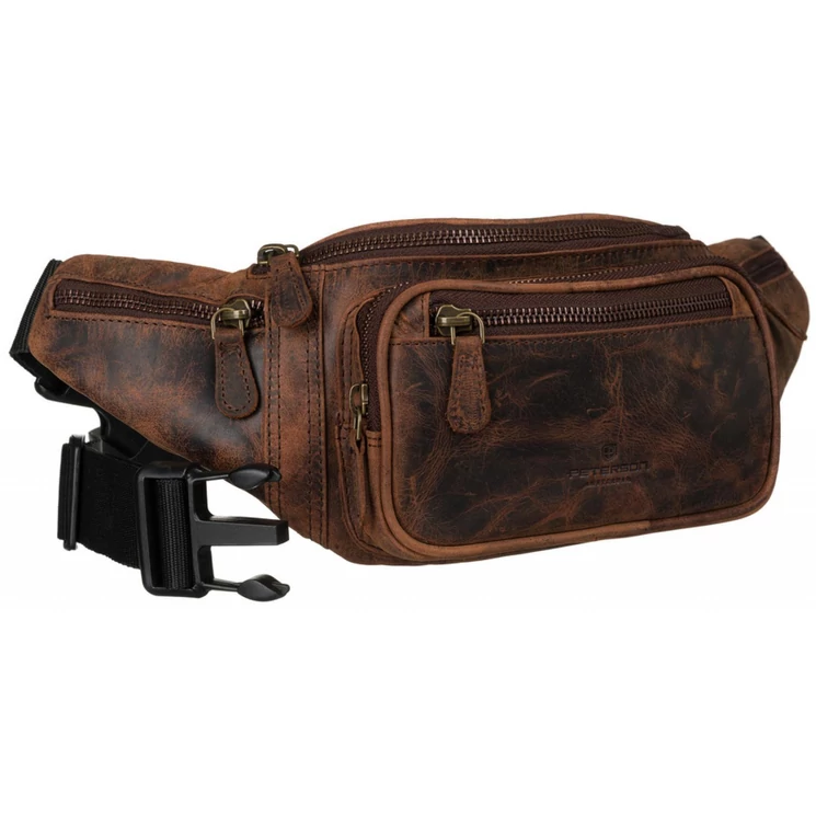 Peterson Valódi bőr Válltáska