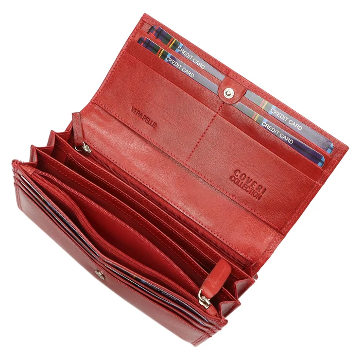 Coveri World Valódi bőr Pénztárca