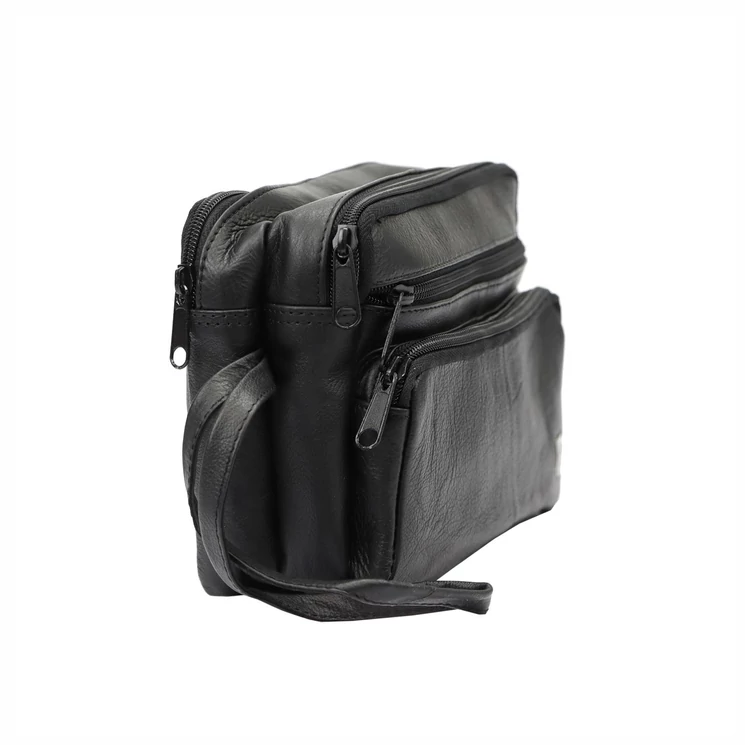 Money Kepper Valódi bőr Válltáska