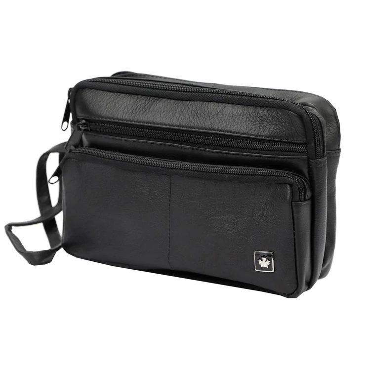 Money Kepper Valódi bőr Válltáska