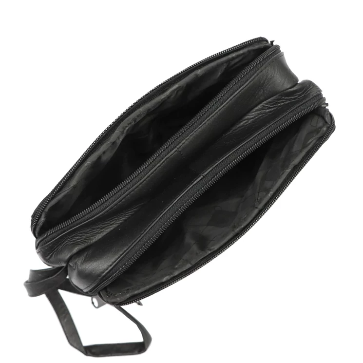 Money Kepper Valódi bőr Válltáska