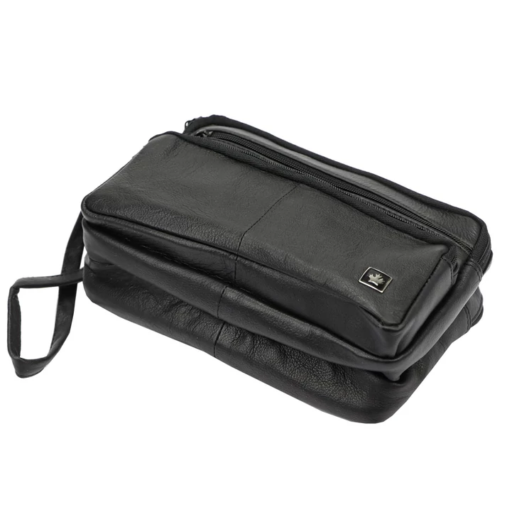 Money Kepper Valódi bőr Válltáska