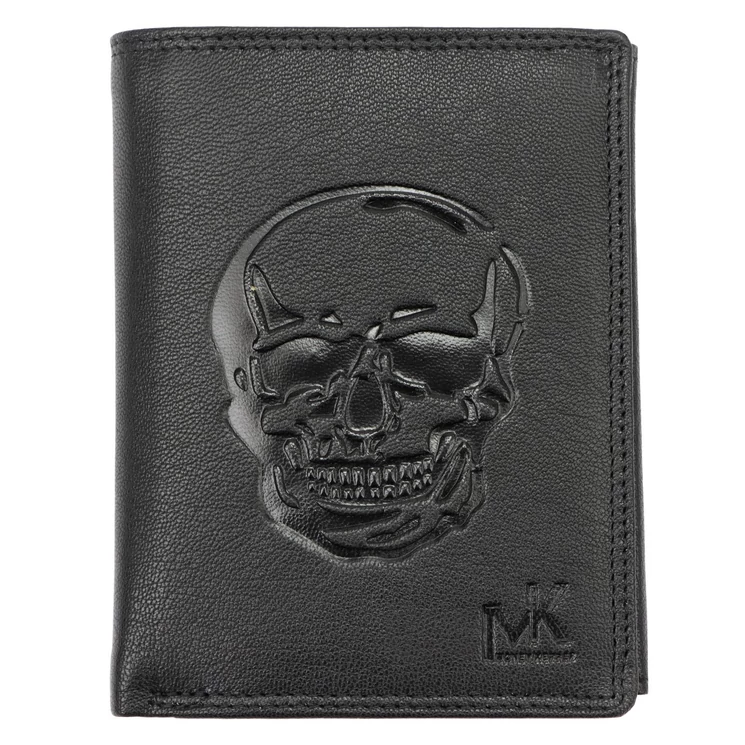 Money Kepper Valódi bőr motoros Pénztárca RFID rendszerrel