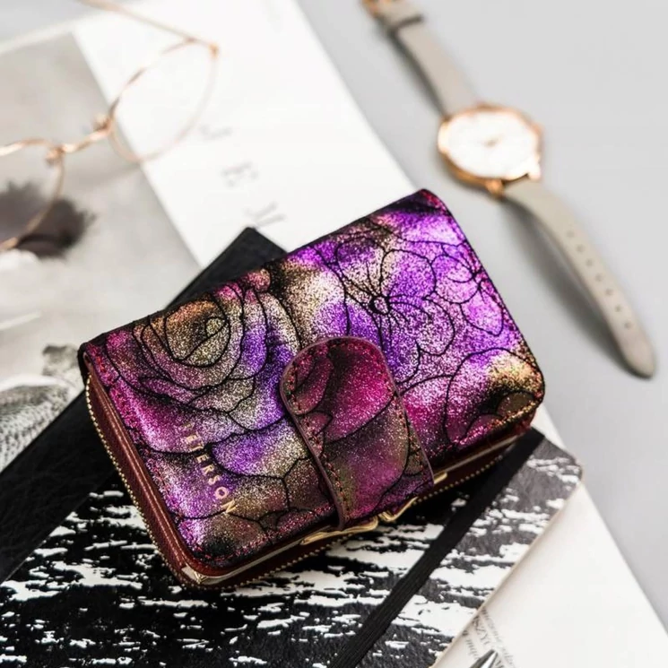 Peterson Valódi bőr Pénztárca