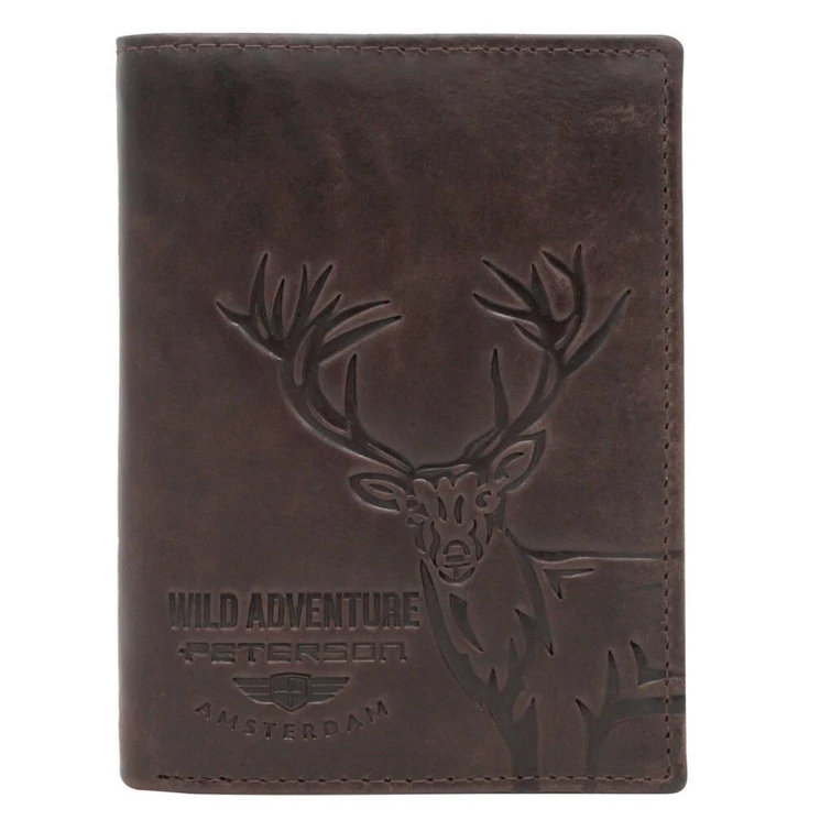 Peterson Valódi bőr Pénztárca