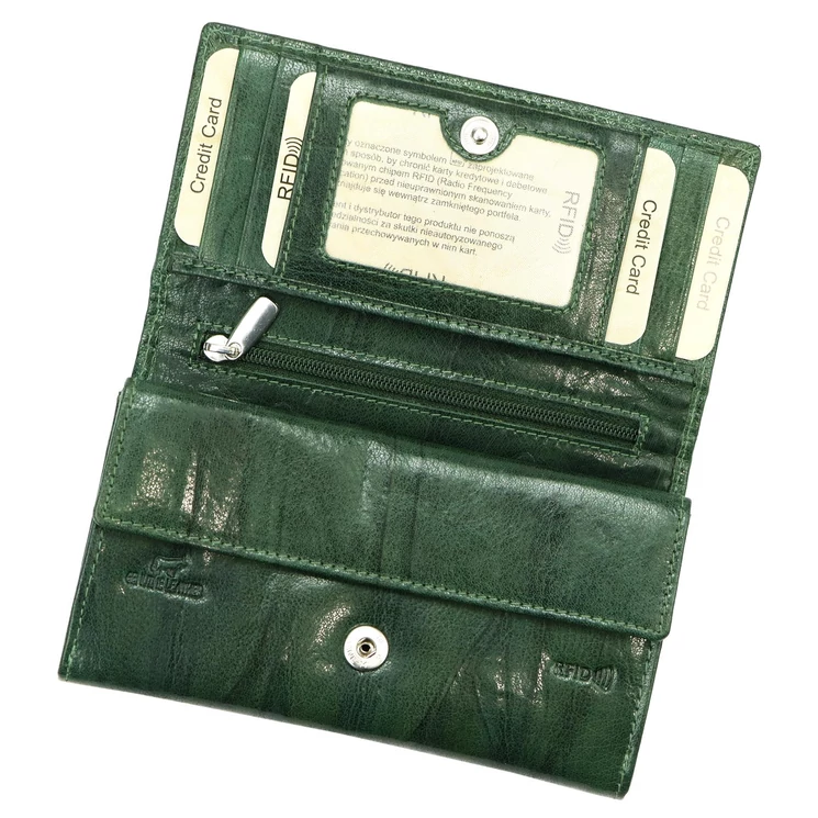 EL FORREST Valódi bőr Pénztárca