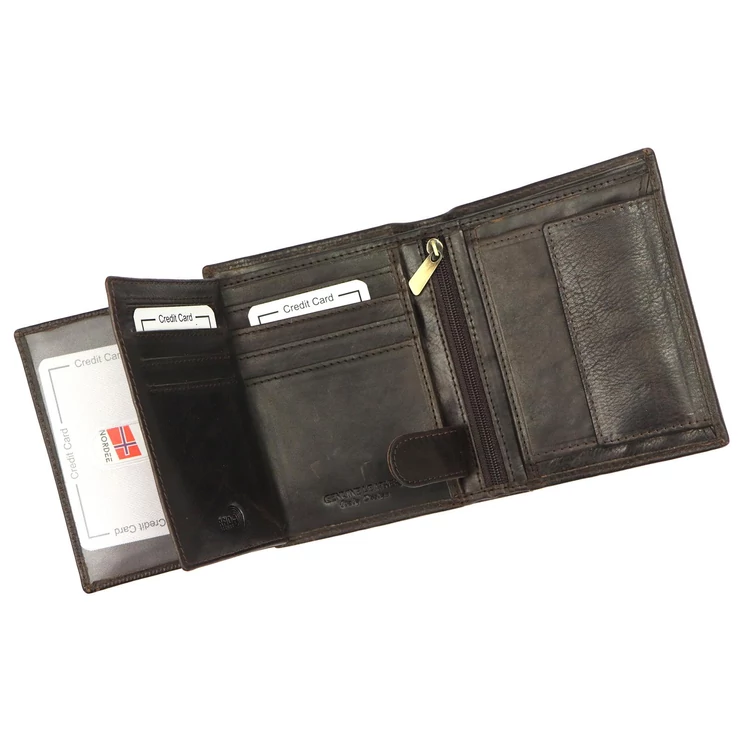 Nordee Valódi bőr Pénztárca