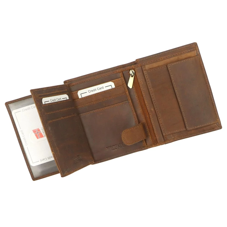 Nordee Valódi bőr Pénztárca