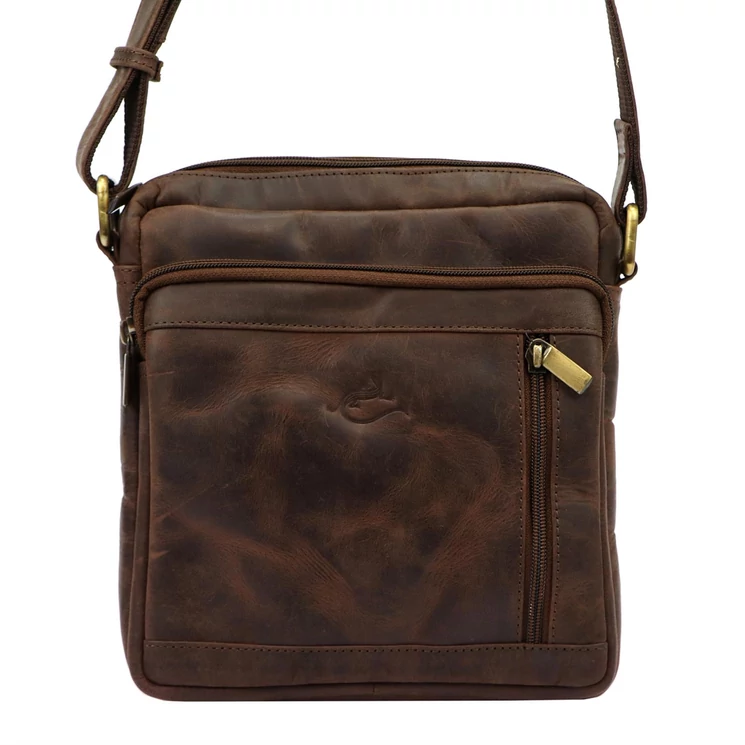 Andreas Valódi bőr Válltáska