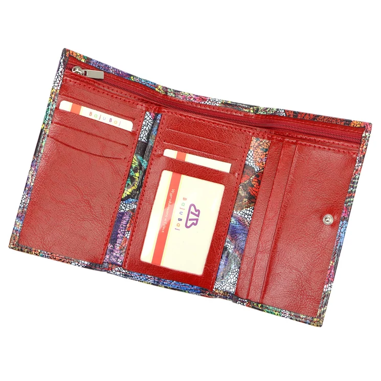 Pillangós Valódi bőr Pénztárca