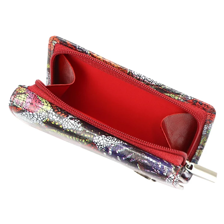 Pillangós Valódi bőr Pénztárca