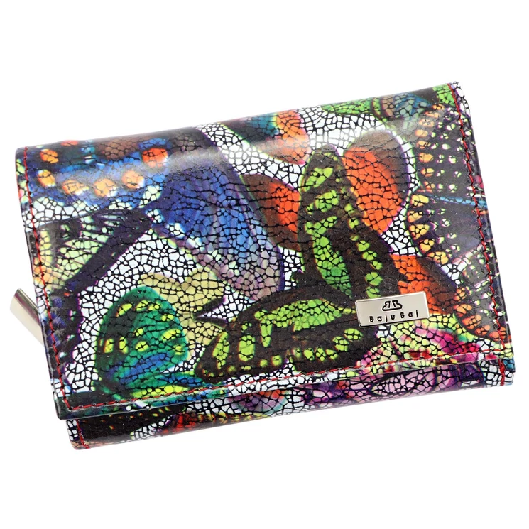 Pillangós Valódi bőr Pénztárca