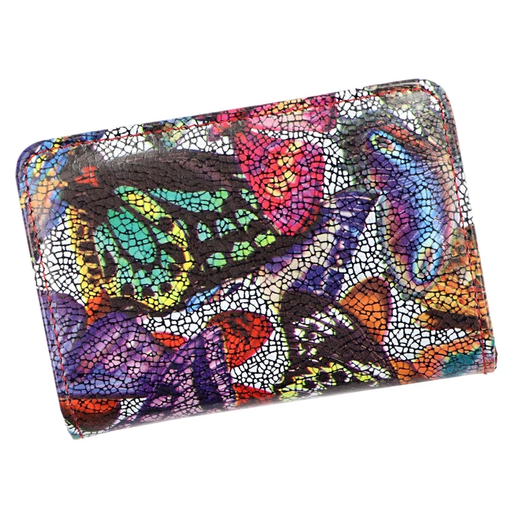 Pillangós Valódi bőr Pénztárca