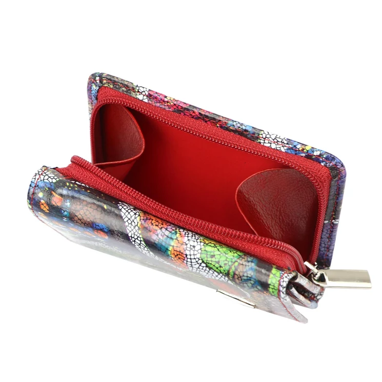 Pillangós Valódi bőr Pénztárca