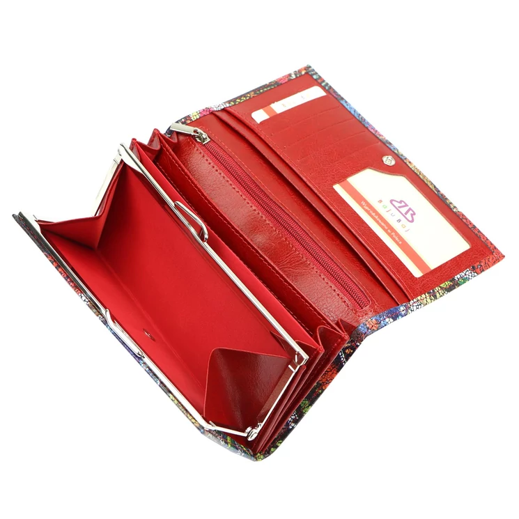 Pillangós  Valódi bőr Pénztárca