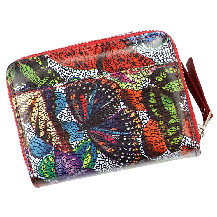 Pillangós Valódi bőr Pénztárca