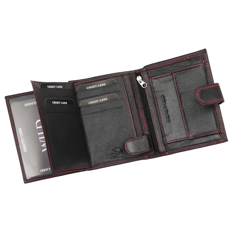 Wild Valódi bőr Pénztárca