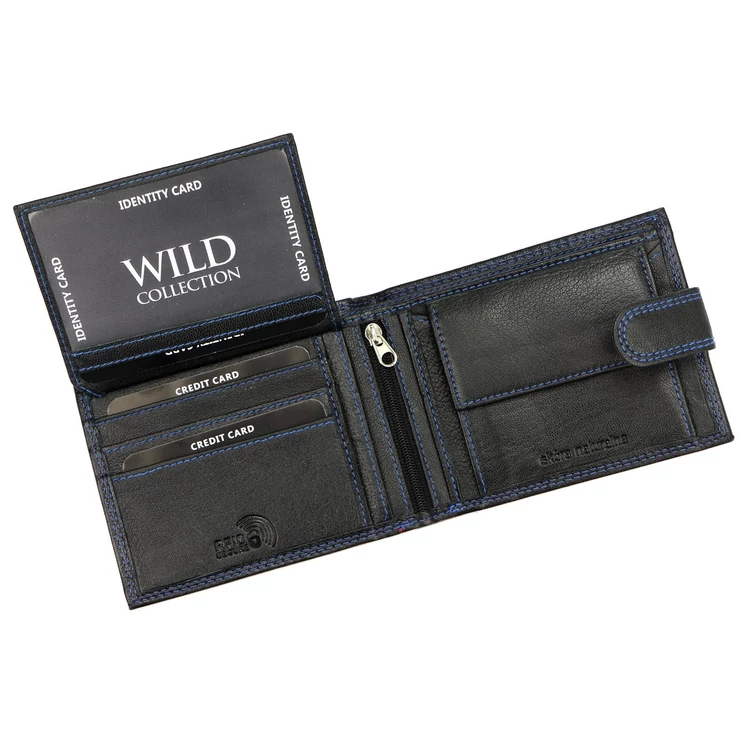 Wild Valódi bőr Pénztárca