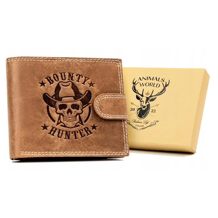 Wild Valódi bőr Pénztárca