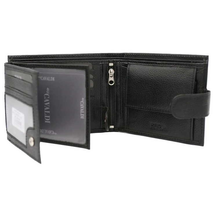 Cavaldi Valódi bőr Pénztárca