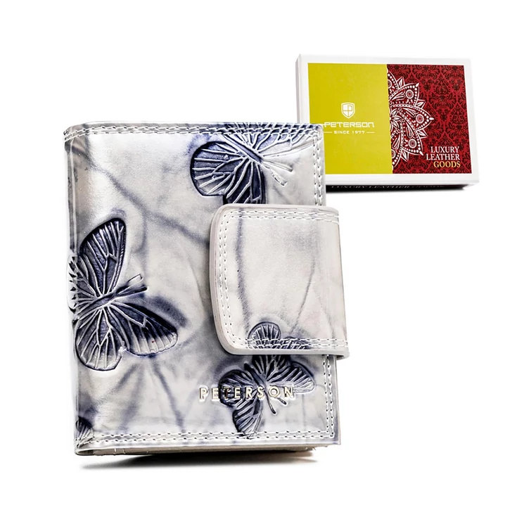 Peterson Valódi bőr Pénztárca