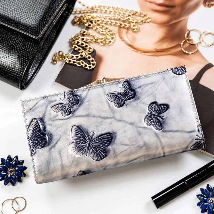 Peterson Valódi bőr Pénztárca