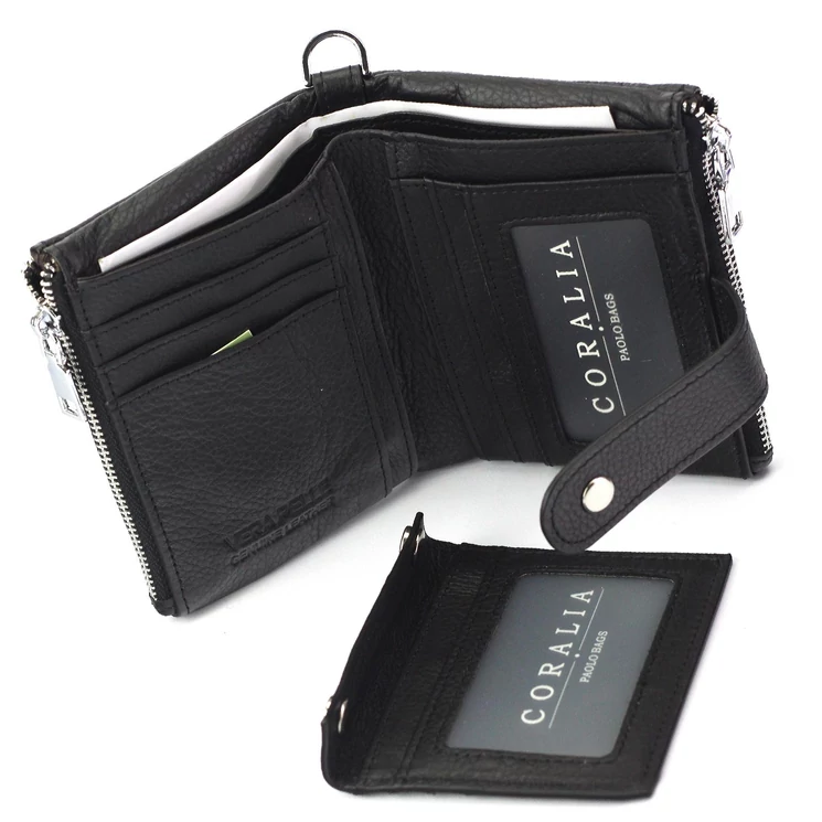 Coralia Valódi bőr Pénztárca