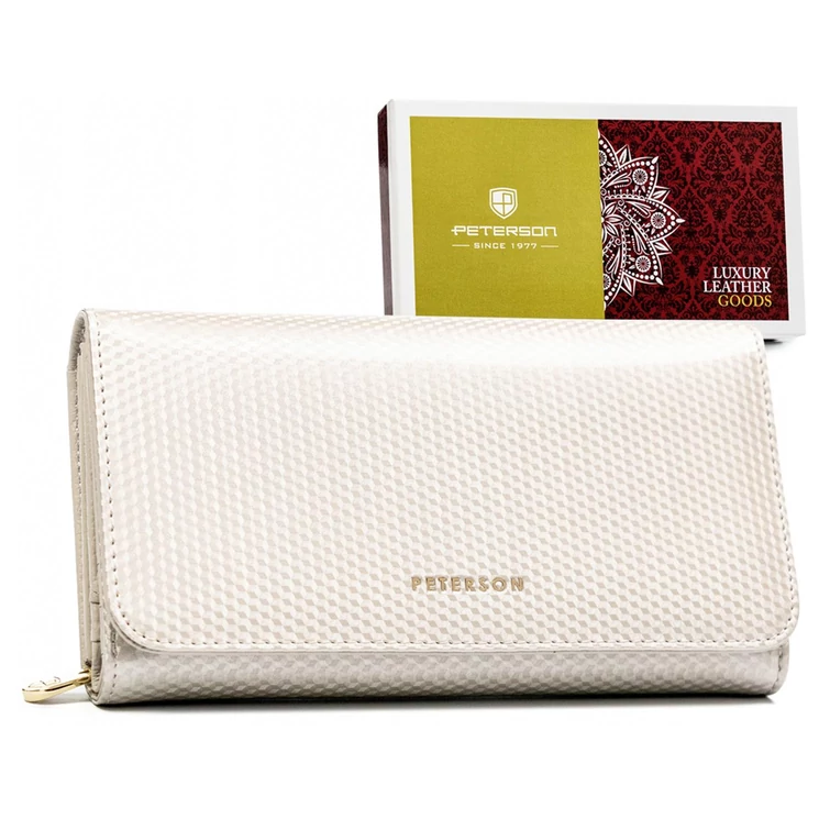 Peterson Valódi bőr Pénztárca
