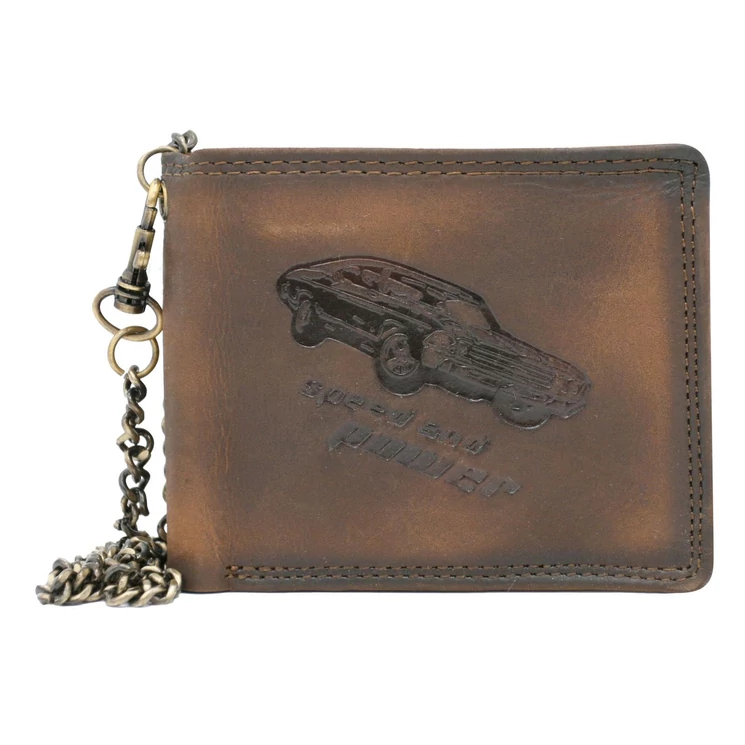 Classic Motorcycles Valódi bőr Pénztárca