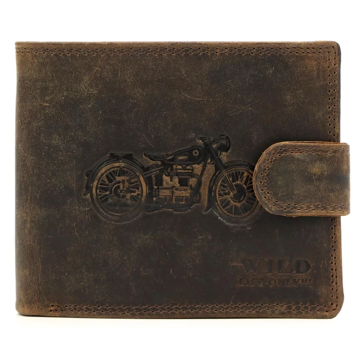 Wild Valódi bőr Pénztárca