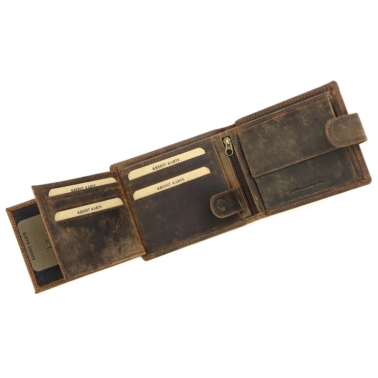 Wild Valódi bőr Pénztárca