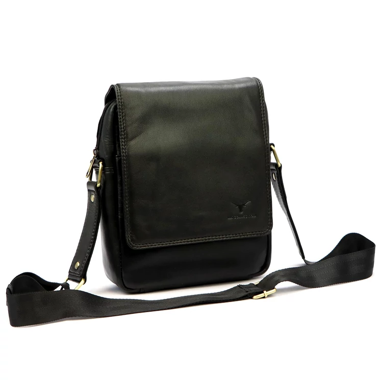 Money Kepper Valódi bőr Válltáska