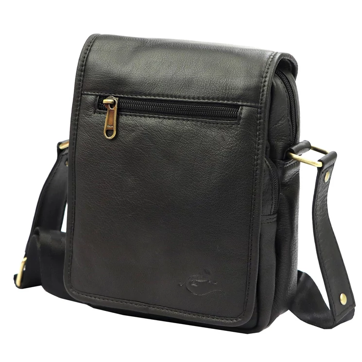 Money Kepper Valódi bőr Válltáska