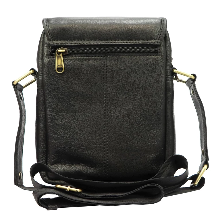 Money Kepper Valódi bőr Válltáska