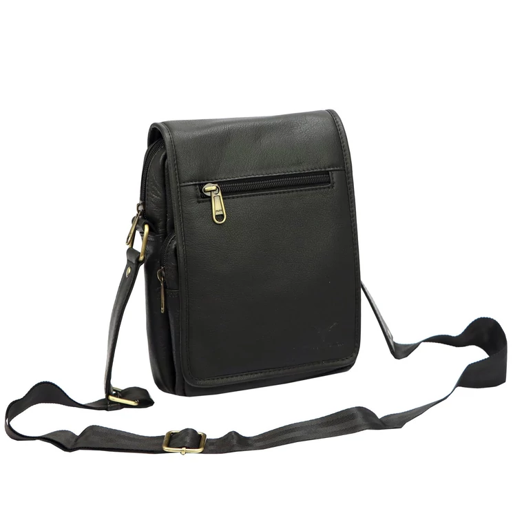 Money Kepper Valódi bőr Válltáska