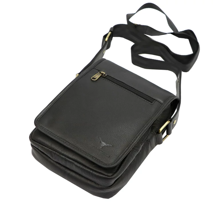 Money Kepper Valódi bőr Válltáska