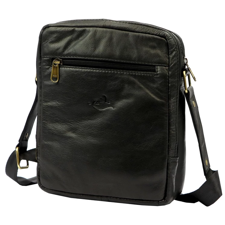 Money Kepper Valódi bőr Válltáska