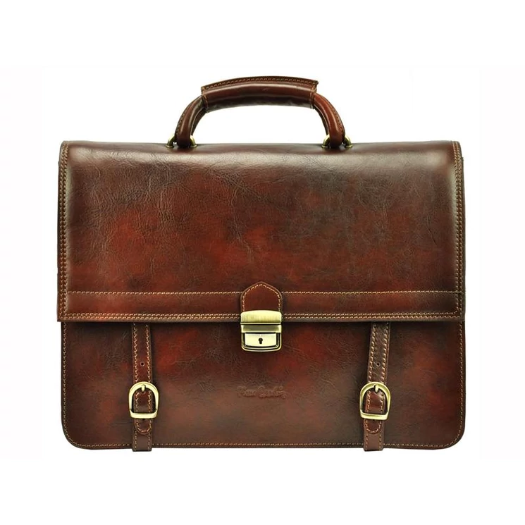 Pierre Cardin Valódi bőr Aktatáska