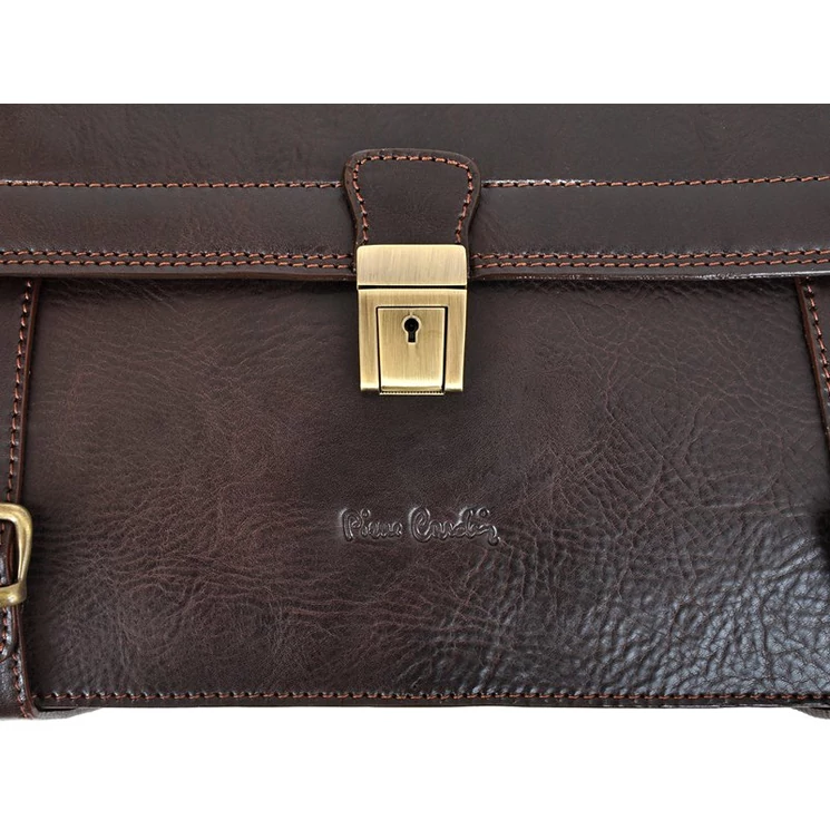 Pierre Cardin Valódi bőr Aktatáska