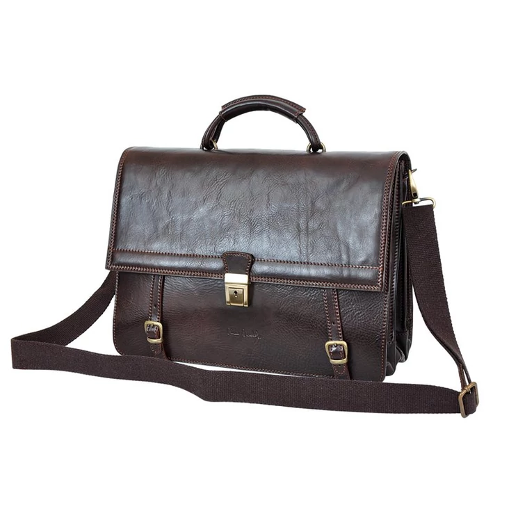 Pierre Cardin Valódi bőr Aktatáska