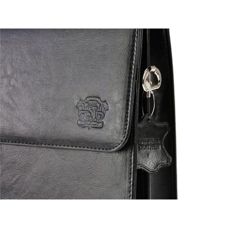 Stefania Elegáns sokrekszes Valódi bőr Aktatáska