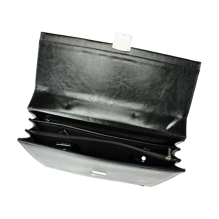 Stefania Elegáns Valódi bőr Aktatáska laptoptartóval